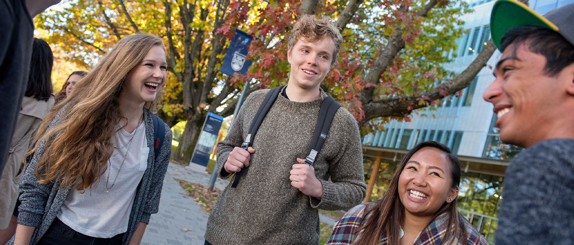 UBC students on campus